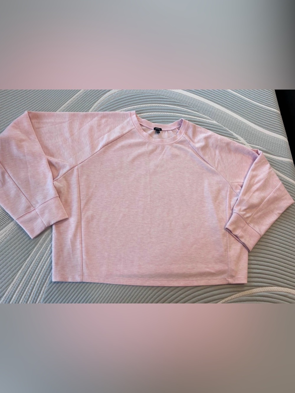 Ladies size XL- cozy pink Express  Long Sleeve Pullover - so soft